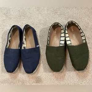 Women’s Toms shoes, size 9.5